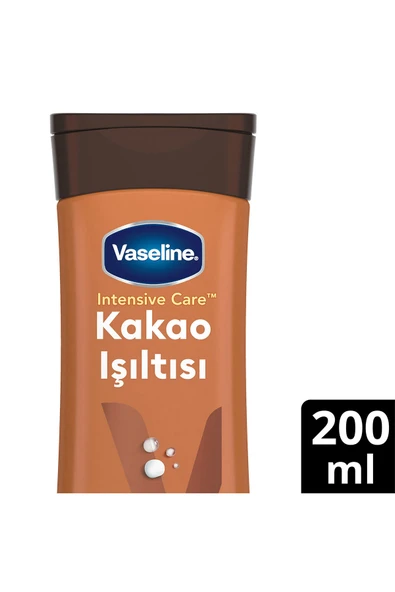 4 ADET Vaseline 200 ml Losyon Kakao - Resim 2