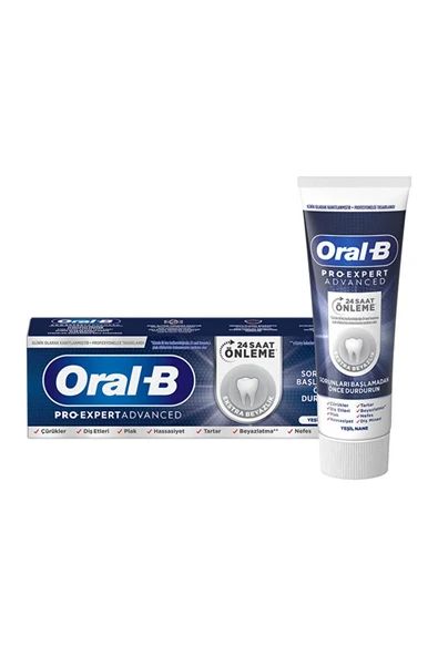 4 ADET Oral-B Diş Macunu Expert Extra Beyazlık 75 ml ürün görseli 1