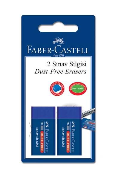 Faber Castell 2'li Sınav Silgisi ürün görseli 1