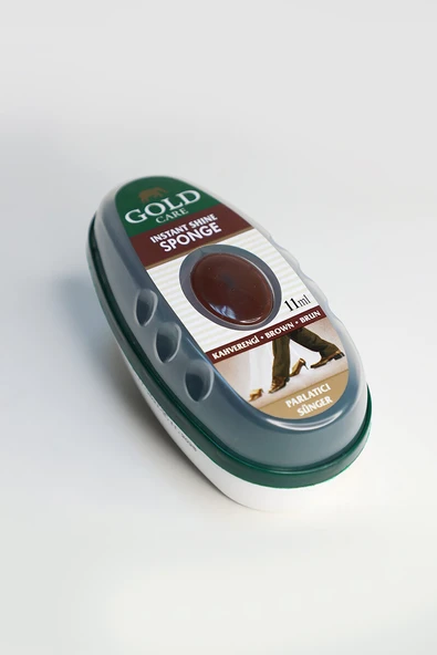 4 ADET Goldcare Ayakkabı Süngeri 11 ml Kahve Depolu ürün görseli 1