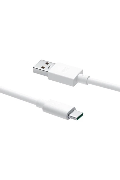 Oppo Power Adapter 33W & USB To Type - C Cable White - Resim 2