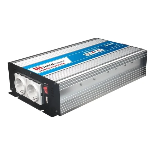 MERVESAN 2000WATT 12V-220VOLT Inverter MRW-I-2000-12 MODİFİYE SİNUS ürün görseli 1