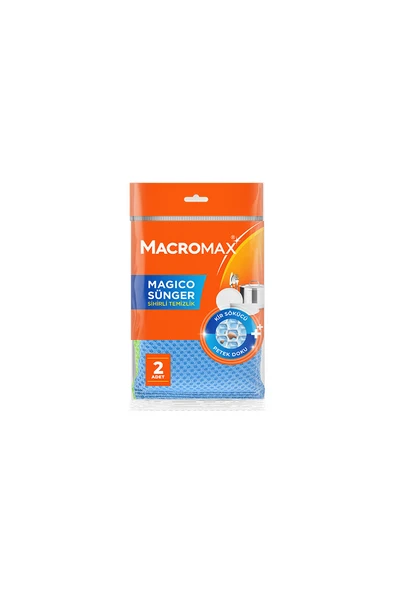 Macromax Sünger Magico 2 Li ürün görseli 1