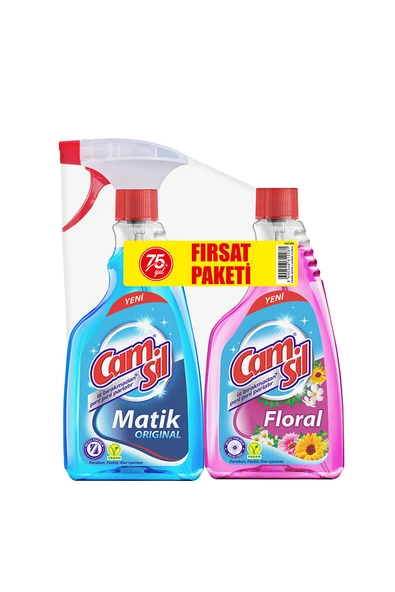 4 ADET Camsil 500 ml + Floral 500 ml ürün görseli 1