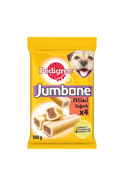 4 ADET Pedigre Jumbone Biftekli Köpek Ödül Bisküvisi 160 G ürün görseli 1