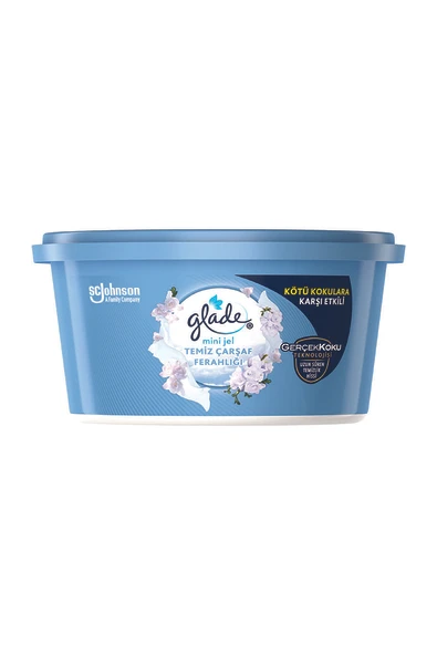 4 ADET Glade Oda Kokusu Mini Jel 70 g Temiz Çarşaf ürün görseli 1