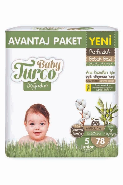 Baby Turco Doğadan Avantaj Junior (5) 78'li ürün görseli 1