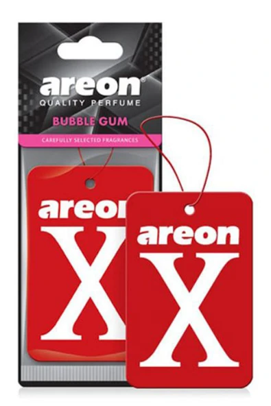 4 ADET Areon X Asma Koku Bubble Gum - Resim 2
