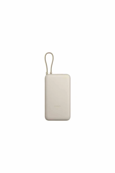 2 ADET Xiaomi Powerbank 33 W 20000 Mah Bej ürün görseli 1
