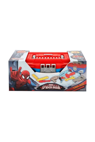 2 ADET Spider Man Alet Çantası 03035 - Resim 2