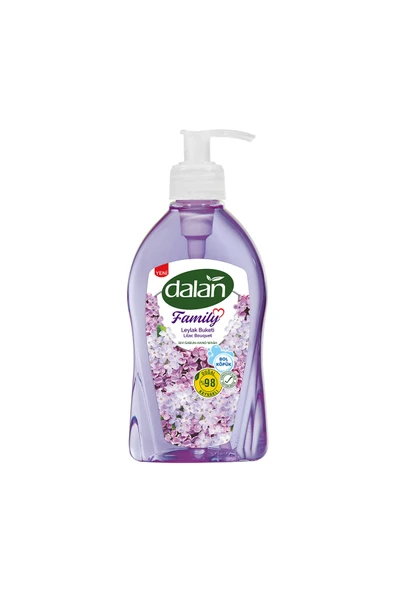 4 ADET Dalan Family Sıvı Sabun Leylak Buketi 400 ml ürün görseli 1
