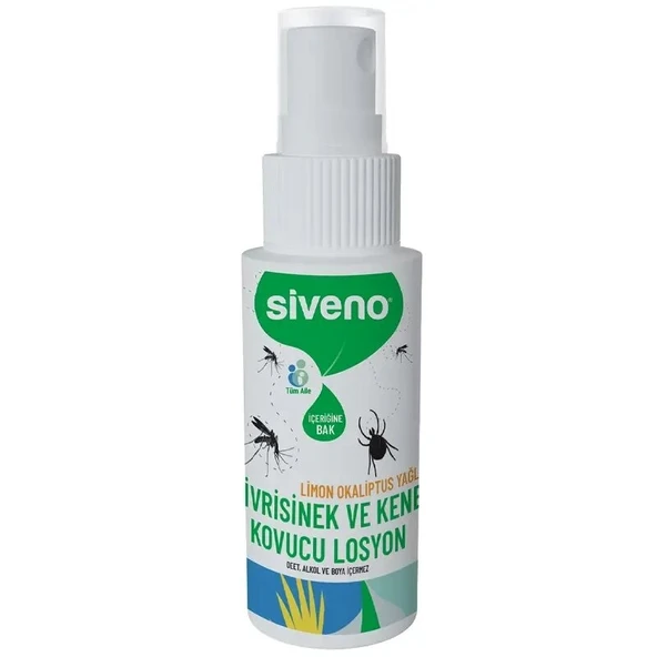 2 ADET Siveno %100 Sivrisinek ve Kene Kovucu Sprey Krem 50 ml ürün görseli 1