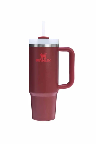 Stanley Quencher H2.O FlowState Tumbler Pipetli Termos Cranberry 0.89 Litre ürün görseli 1