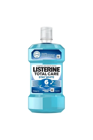 4 ADET Listerine Ağız Suyu Stay White 250 Ml ürün görseli 1