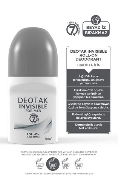 2 ADET Deotak Roll On Invisible 35 ml Bay - Resim 2
