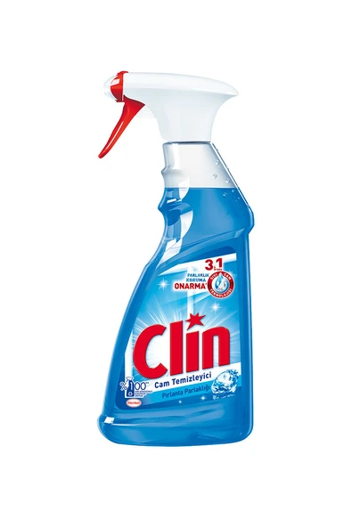 2 ADET Clin Cam Temizleyici Sprey 500 ml Pırlanta Parlaklığı ürün görseli 1