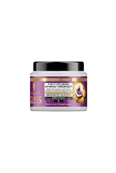 3 ADET Glıss Maske 400 ml Full Haır Wonder ürün görseli 1
