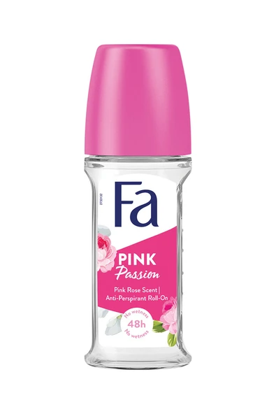 3 ADET Fa Roll-On Pink Passion Kadın 50 ml - Resim 2