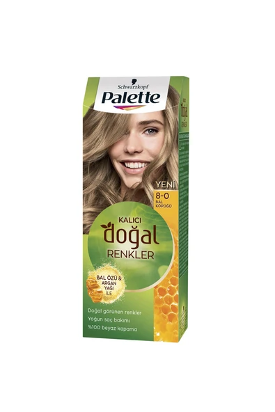 2 ADET Palette Natural Saç Boyası 8.0 Bal Köpüğü ürün görseli 1