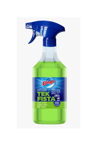 3 ADET Bingo Tek Fısta Ultra Yağ Çözücü Sprey 900 Ml ürün görseli 1