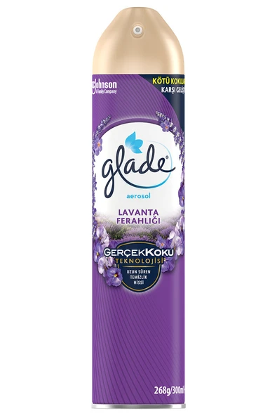 3 ADET Glade Oda Kokusu Aerosol 300 ml Lavanta Ferahlığı ürün görseli 1