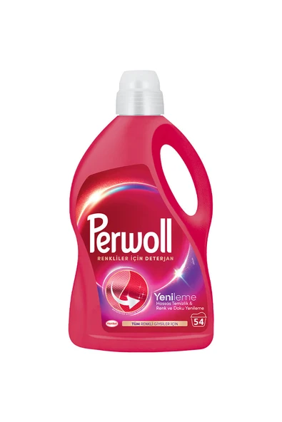 3 ADET Perwoll Sıvı Bakım Deterjanı Renkliler 54 Yıkama 2970 ml ürün görseli 1