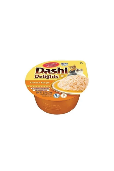 3 ADET Ciao Dashi Delights Tavuklu Kedi Çorbası 70 Gr ürün görseli 1