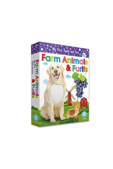 3 ADET Circle Toys Dokun Hisset Çiftlik Hayvanları ürün görseli 1