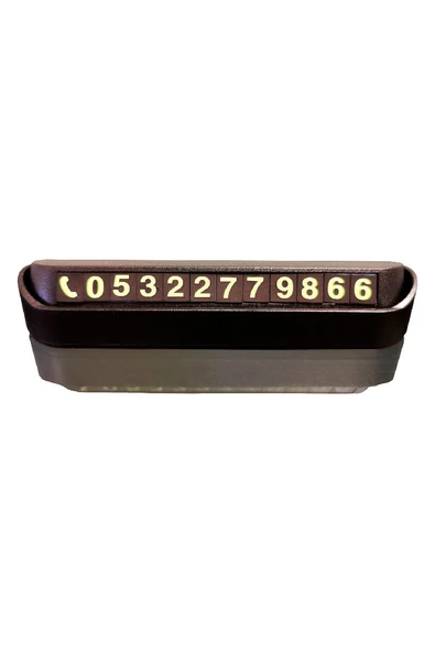 3 ADET Autokit Fosforlu Araç Numeratörü - Resim 2