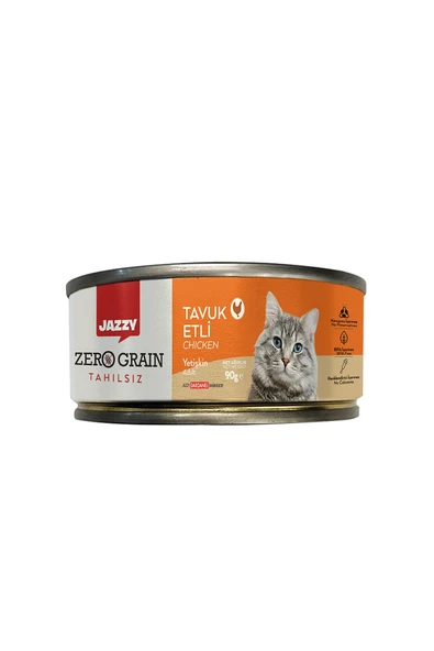 2 ADET Jazzy Kedi Maması Tavuklu 90 Gr ürün görseli 1