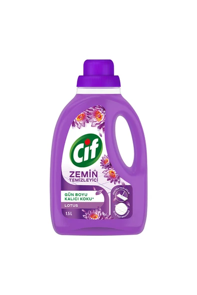 2 ADET Cif Zemin Temizleyici Lotus 1500ml ürün görseli 1