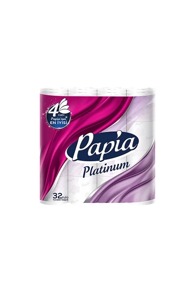 3 ADET Papia Tuvalet Kağıdı Platinum 32'li ürün görseli 1