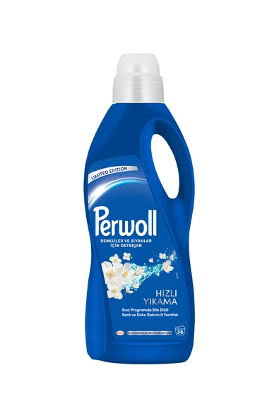 3 ADET Perwoll Sıvı Bakım Deterjanı Hızlı Yıkama 2 L ürün görseli 1