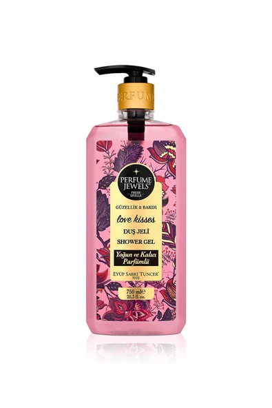2 ADET Eyüp Sabri Tuncer Perfume Jewels Duş Jeli 750 ml Love Kisses ürün görseli 1