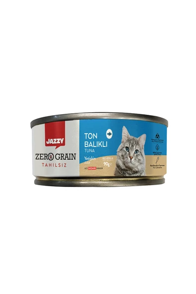 3 ADET Jazzy Kedi Maması Ton Balıklı 90 Gr ürün görseli 1