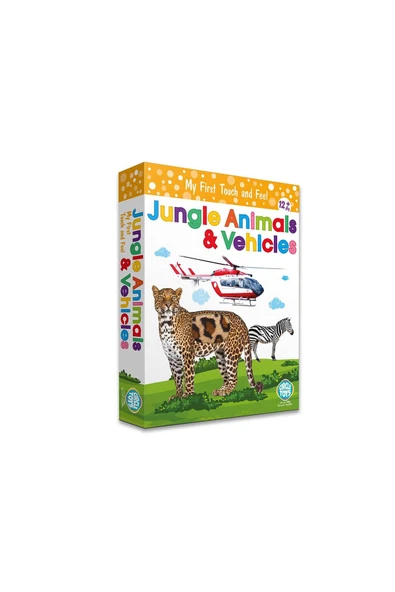 2 ADET Circle Toys Dokun Hisset Vahşi Hayvanlar ürün görseli 1