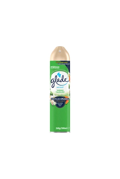 2 ADET Glade Oda Kokusu Aerosol 300 ml Sabah Tazeliği ürün görseli 1
