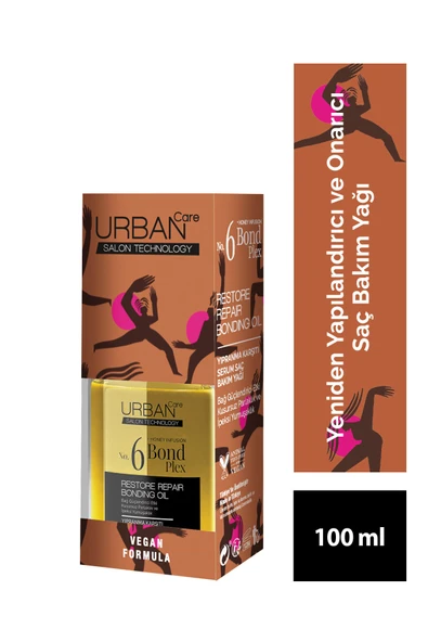 Urban Care No.6 Bond Plex Yıpranma Karşıtı Saç Bakım Yağı 100 ml ürün görseli 1