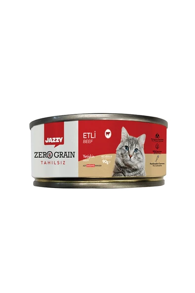 Jazzy Kedi Maması Etli 90 Gr ürün görseli 1