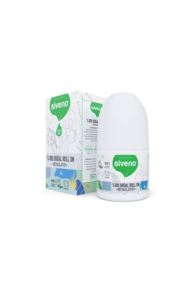 Siveno %100 Doğal Roll On Beyazlatıcı 50 ml ürün görseli 1