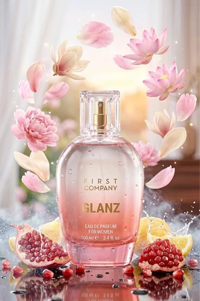 4 ADET First Company 100 ml Edp Kadın Parfümü Glanz ürün görseli 1