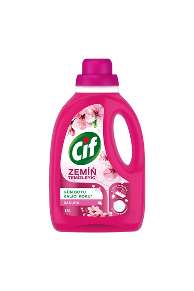Cif Zemin Temizleyici Sakura 1500ml ürün görseli 1