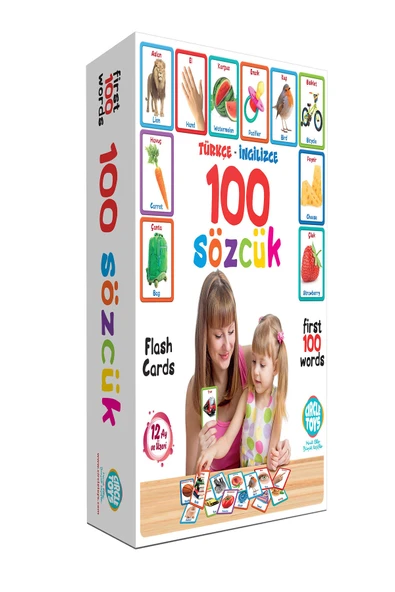 Circle Toys 100 Sözcük Türkçe - İngilizce ürün görseli 1
