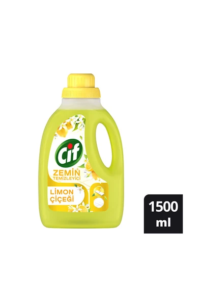 Cif Zemin Temizleyici Limon Çiceği 1500 ml ürün görseli 1