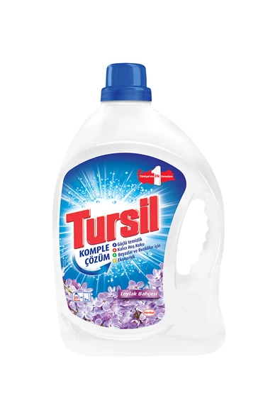 Tursil Sıvı Çamaşır Deterjanı Leylak Beyazlar ve Renkliler 33 Yıkama 2145 ml ürün görseli 1