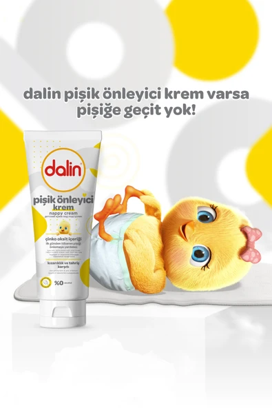 4 ADET Dalin Pişik Kremi 100 ml - Resim 2