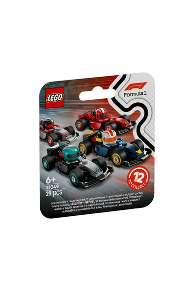 4 ADET LEGO® F1® Koleksiyonluk Yarış Arabaları Araç Seti 71049 ürün görseli 1