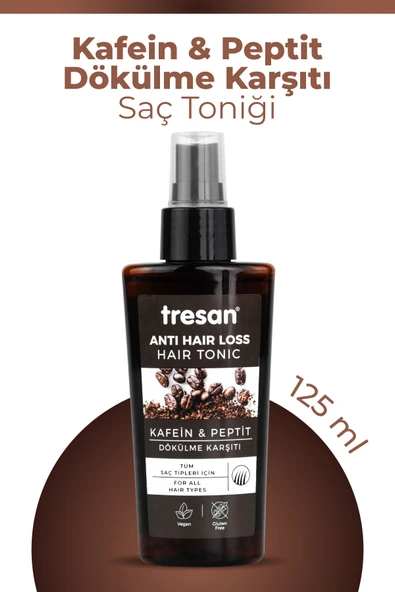Tresan Kafein & Peptit Dökülme Karşıtı Saç Toniği 125 ml ürün görseli 1