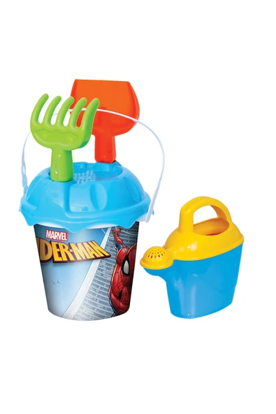 4 ADET Spider-Man Küçük Kova Set - Resim 2