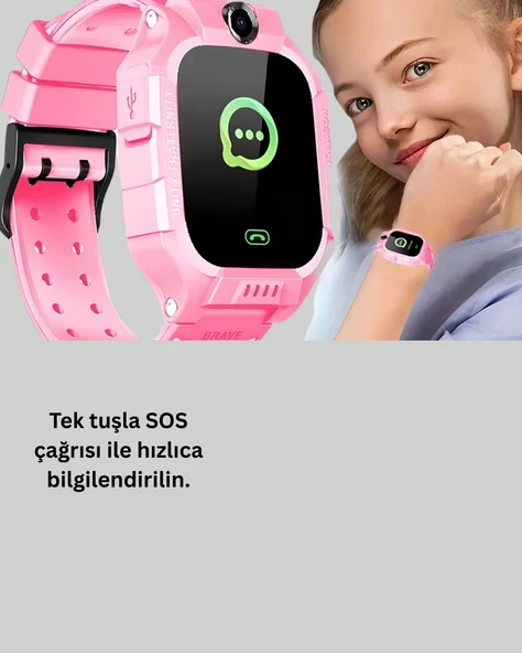 S10 Akıllı Saat Pembe - Resim 4